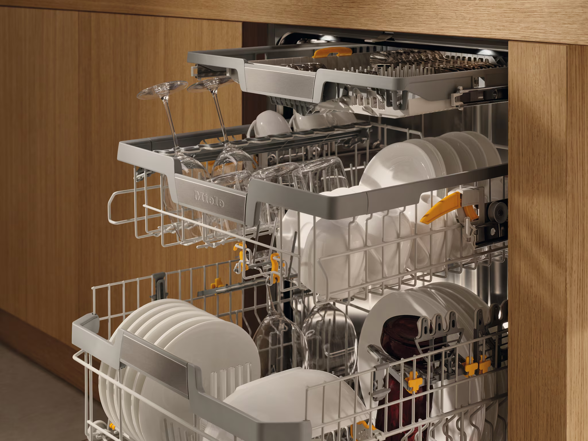 miele 全嵌入式洗碗碟機