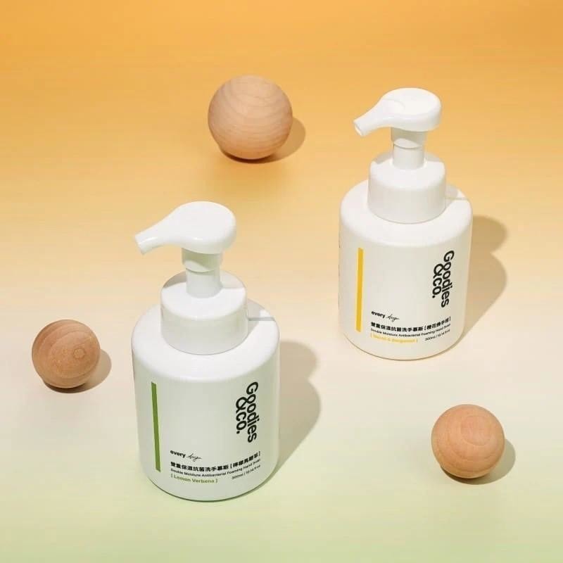 Goodies 雙重保濕抗菌洗手慕斯 300ml 2入組