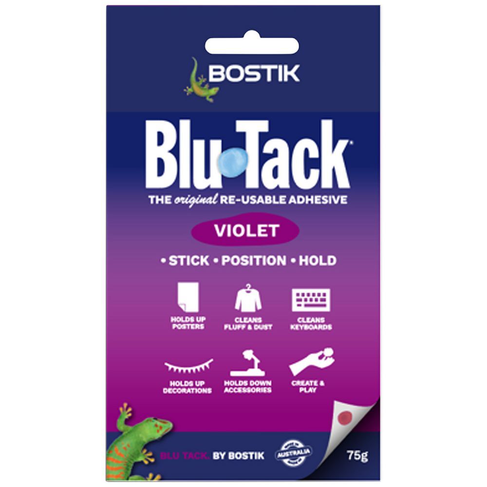 Blu Tack® 多用途彩寶貼, 6色(75克X6包)《優惠套裝》加送藍+白寶貼 (75克X2包)《香港行貨》