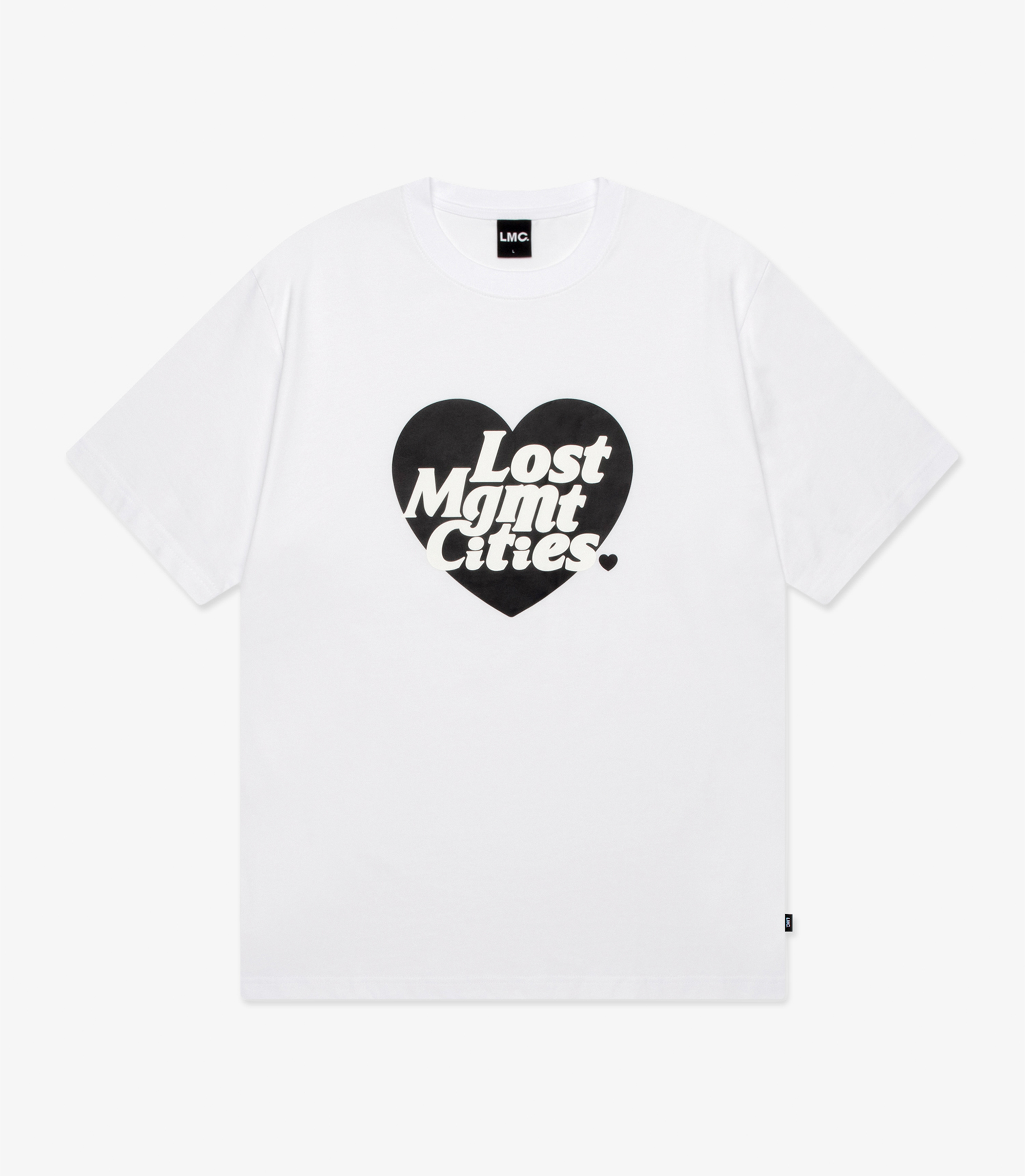 LMC 愛心印花T恤(白色)