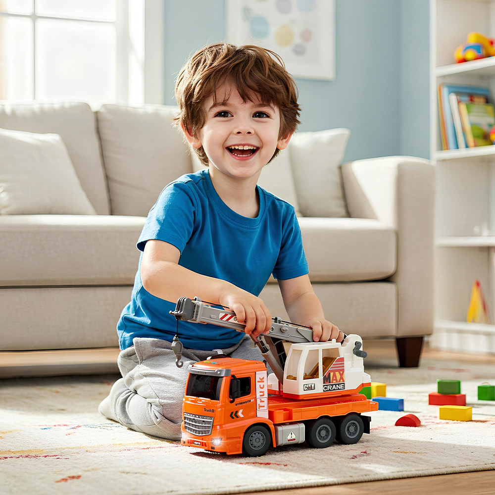 Toy Planet玩具星球 慣性磨輪工程車