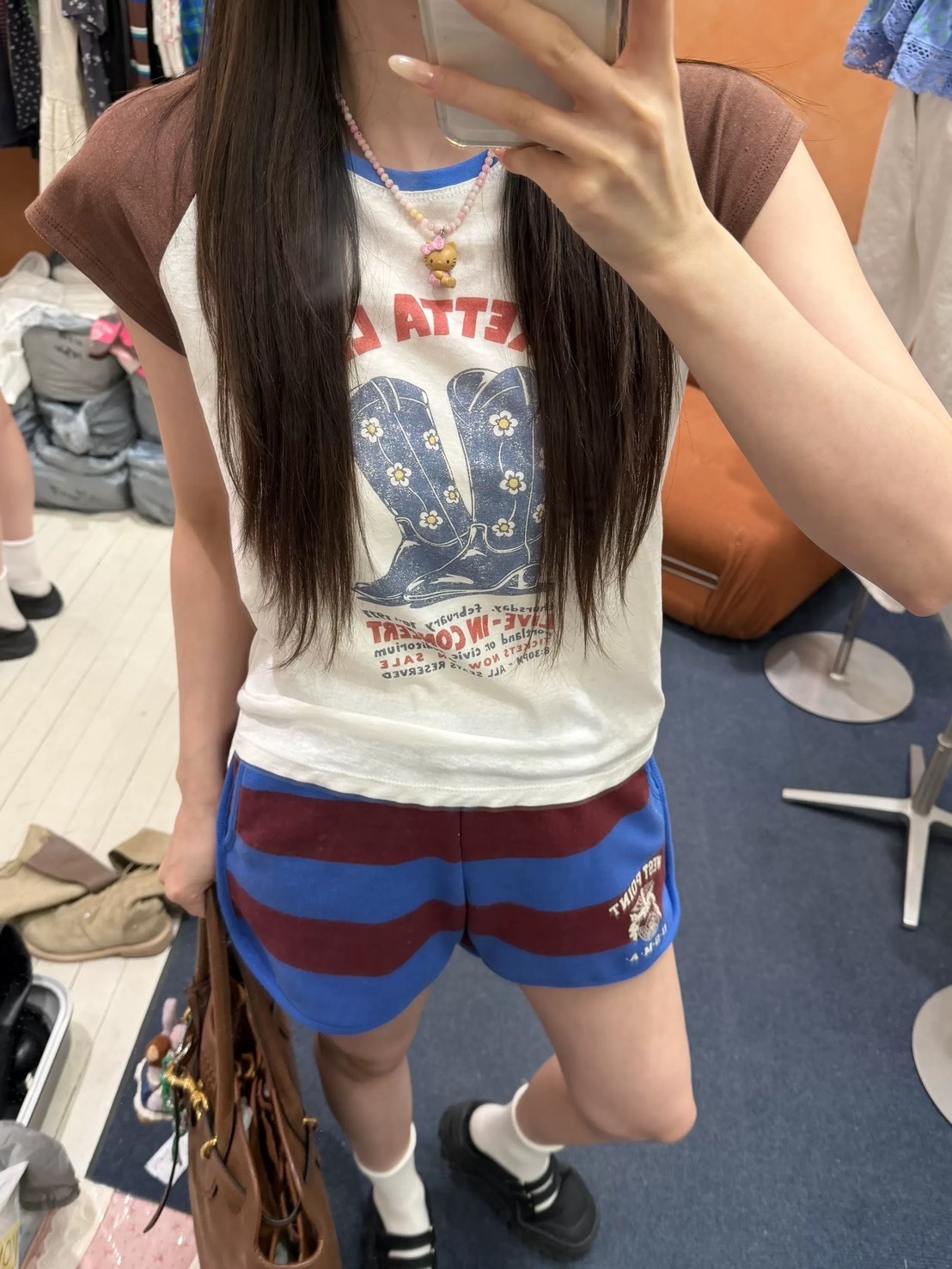 k靴半袖t