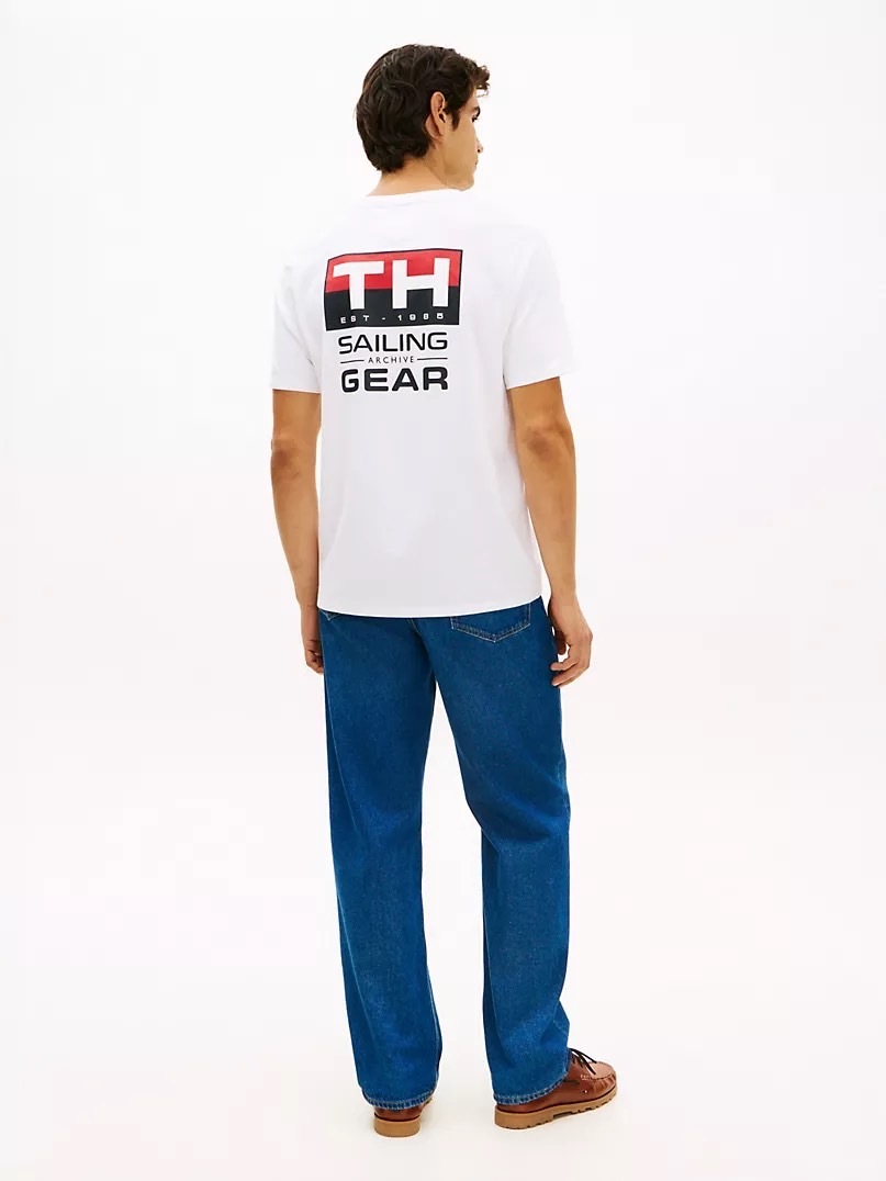 Tommy Hilfiger 航海旗幟 短袖上衣 短T