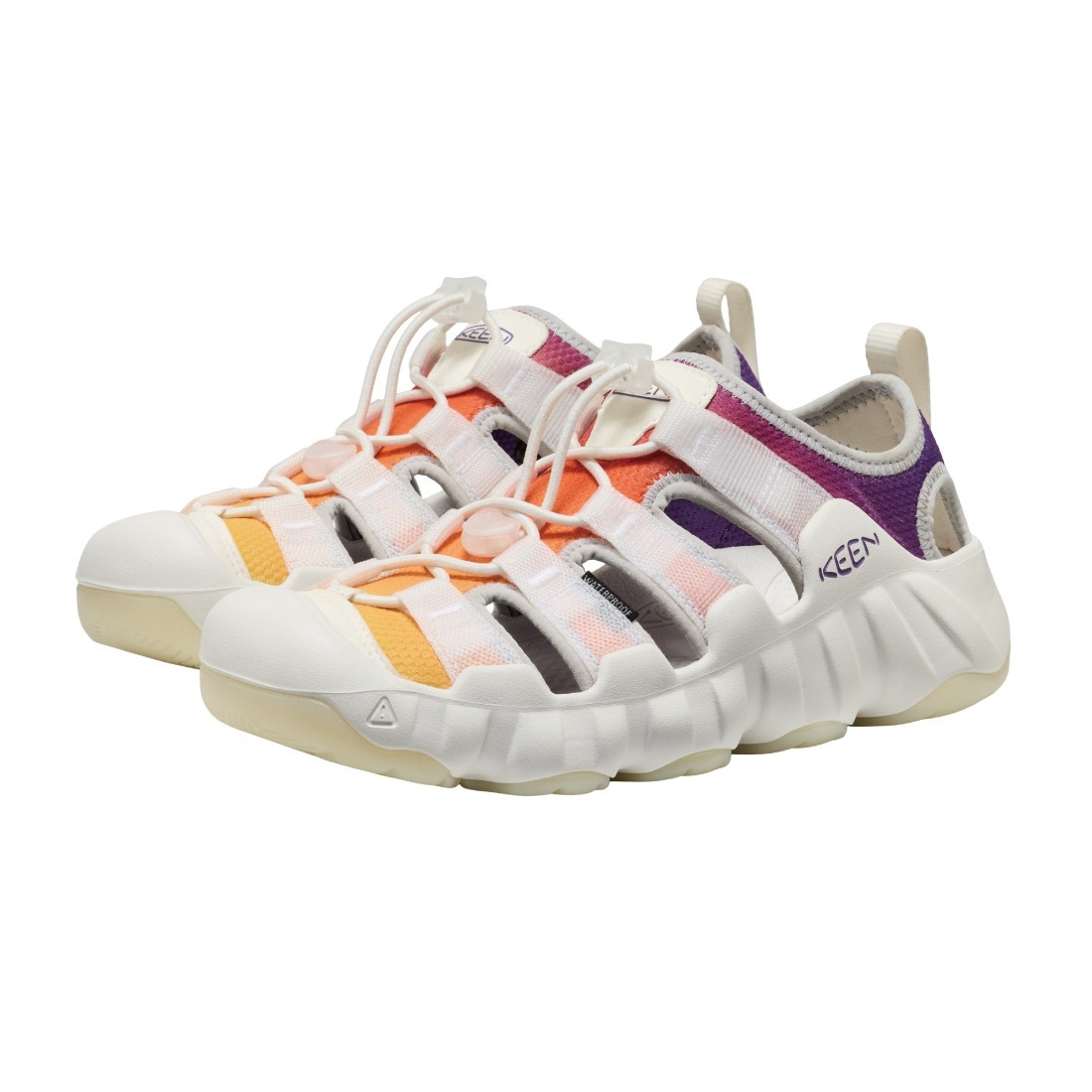 【KEEN】HYPERPORT H2 女涼鞋 米白/橘/紫 1031751