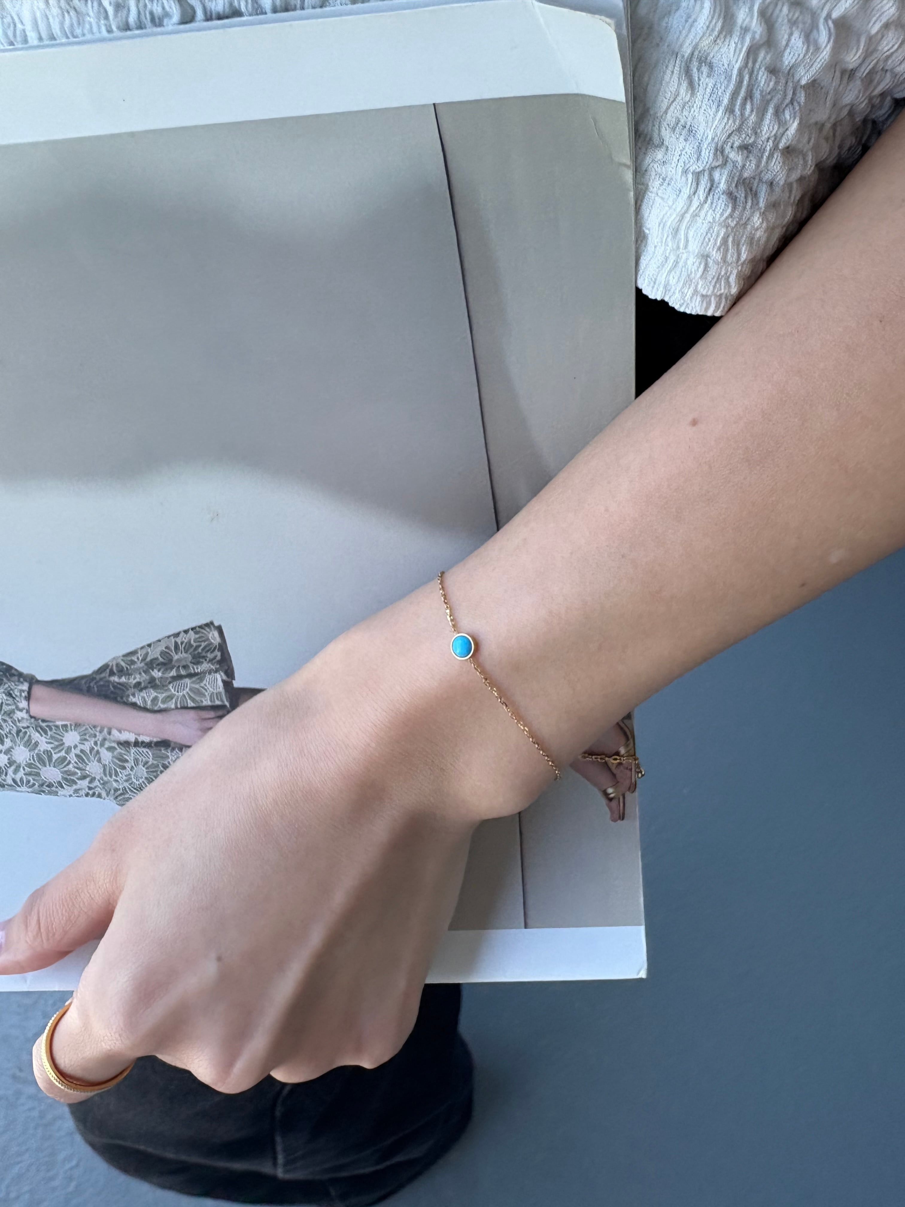MSA turquoise bracelet