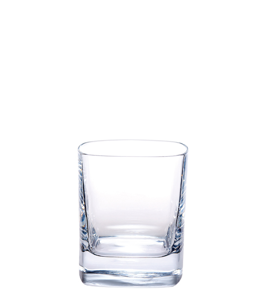 Luigi bormioli 無鉛水晶正方形洛克杯 240ml/1入