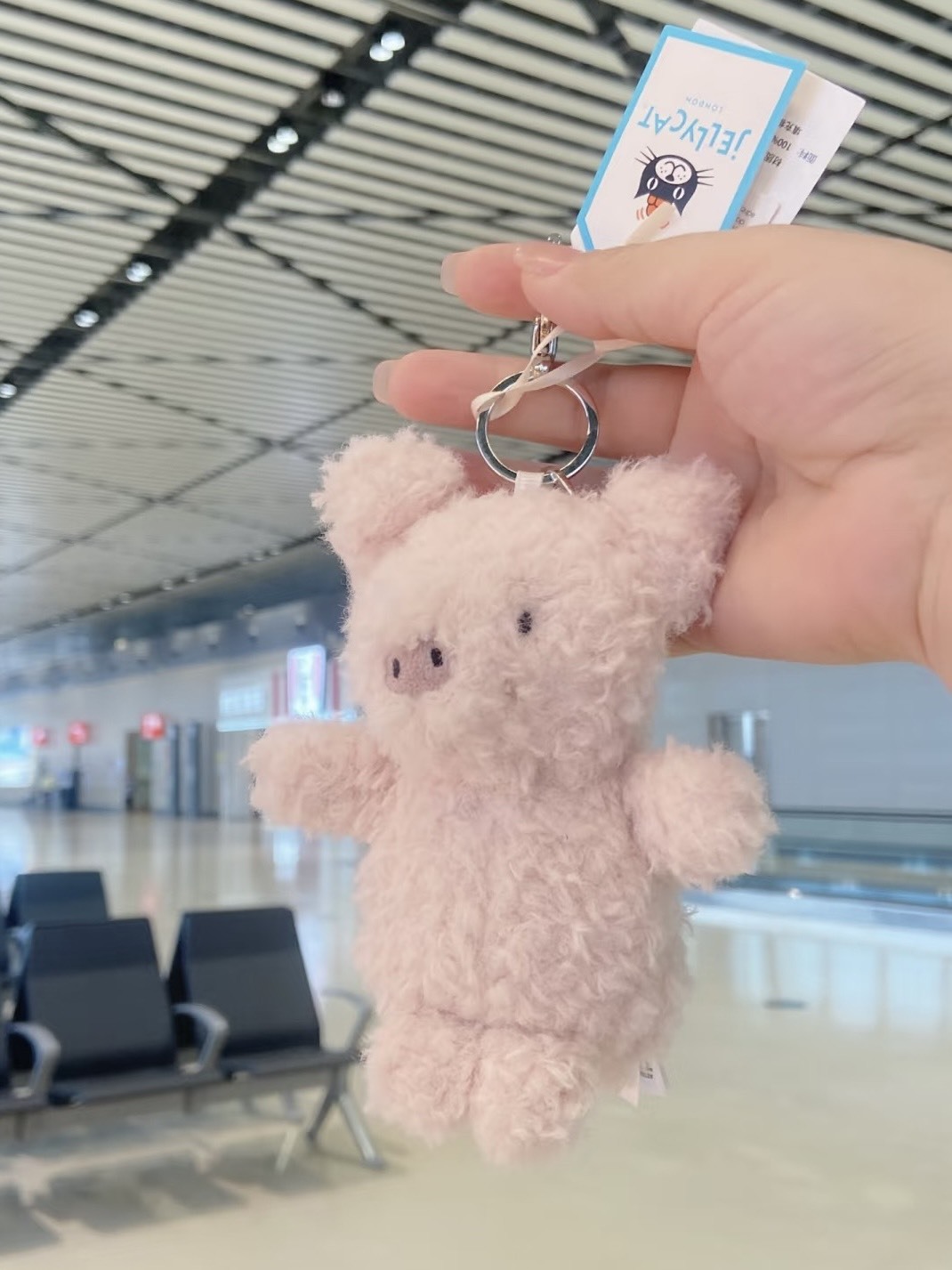 （預購）Jellycat  Little Pig Bag Charm 毛茸茸 小豬 吊飾 掛件