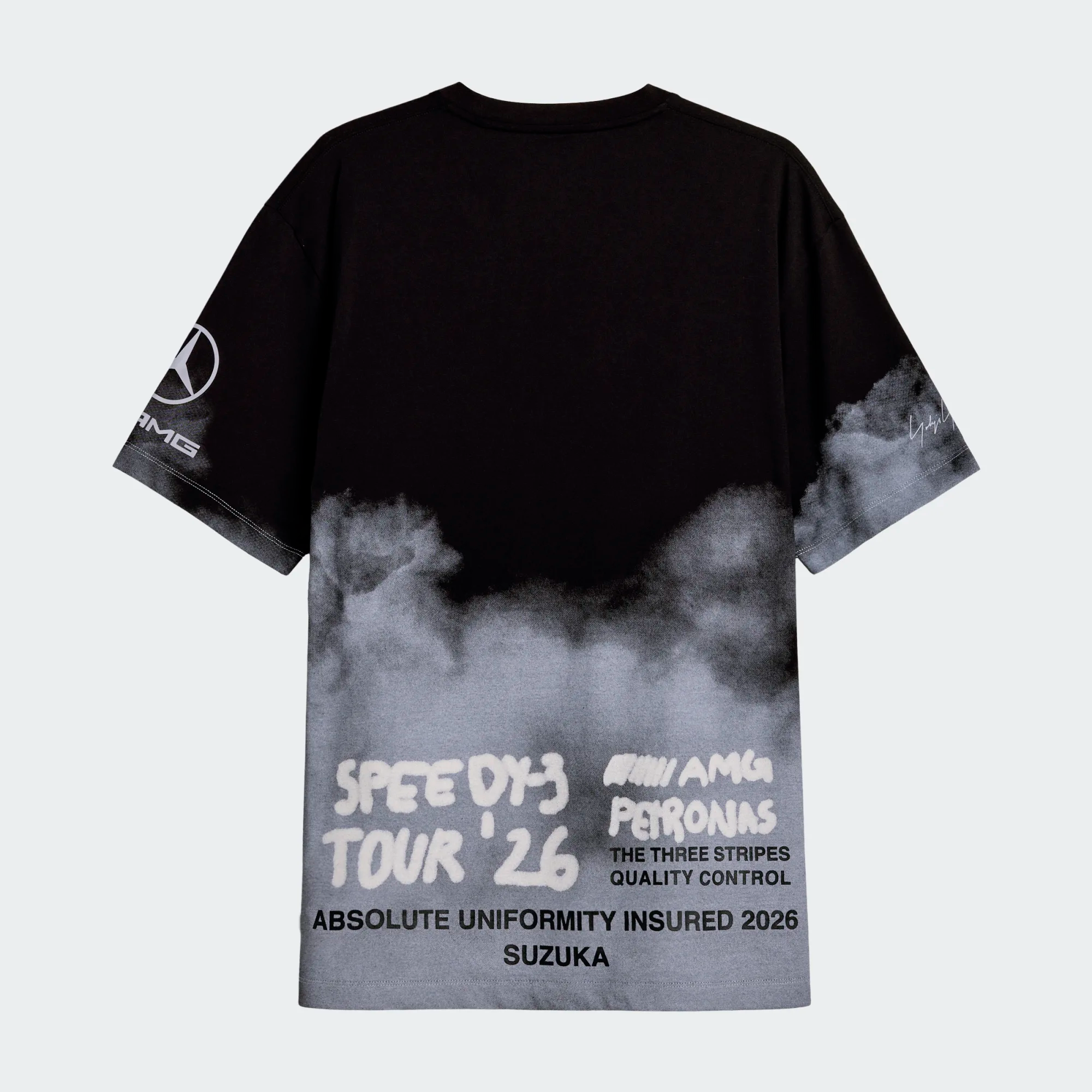 【 Y-3 x F1 TOUR SS TEE 聯名限定短TEE - 黑 】