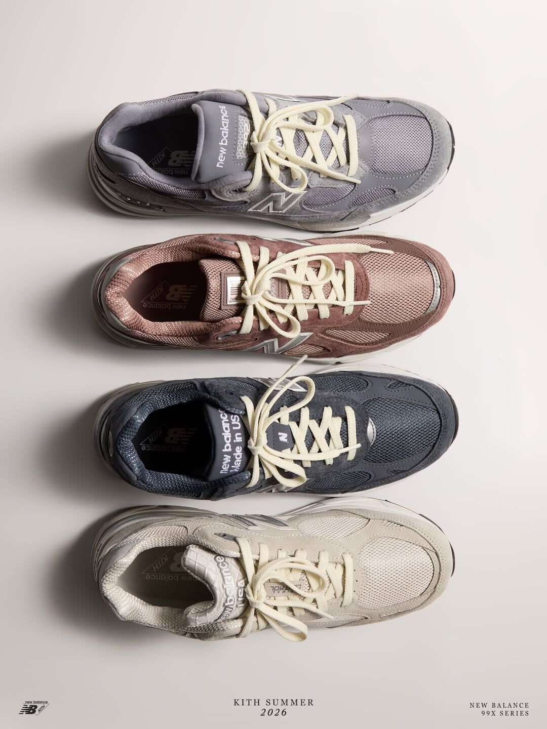 Kith & New Balance Made in USA  99X series