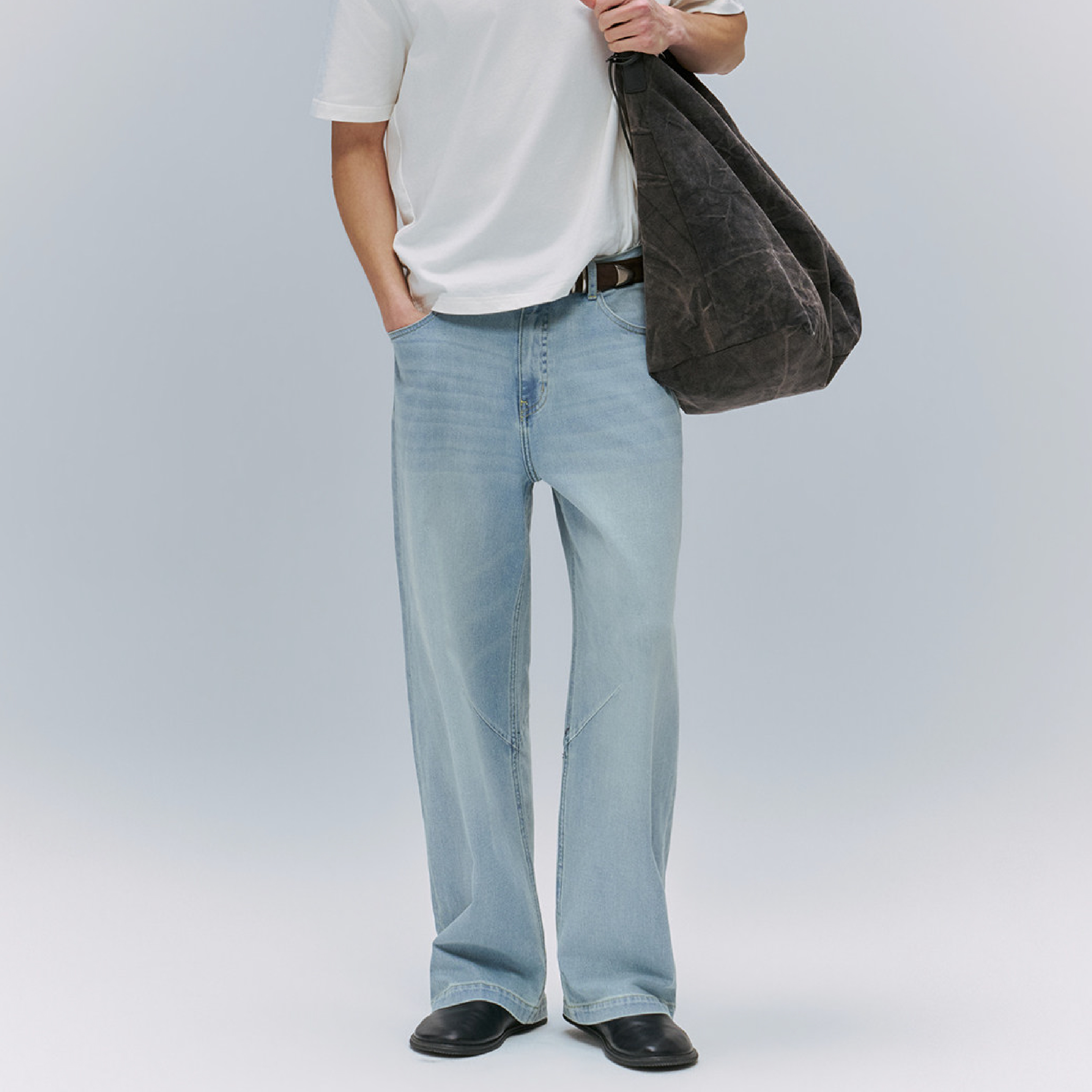 TANOXI Clean Straight Leg Jeans 極簡 直筒牛仔長褲 [TNX-N20]