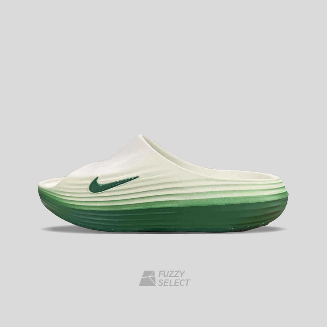 【逢甲 FUZZY】Nike ReactX Rejuven8 "White Green" 防水拖 白綠 HV4479-303