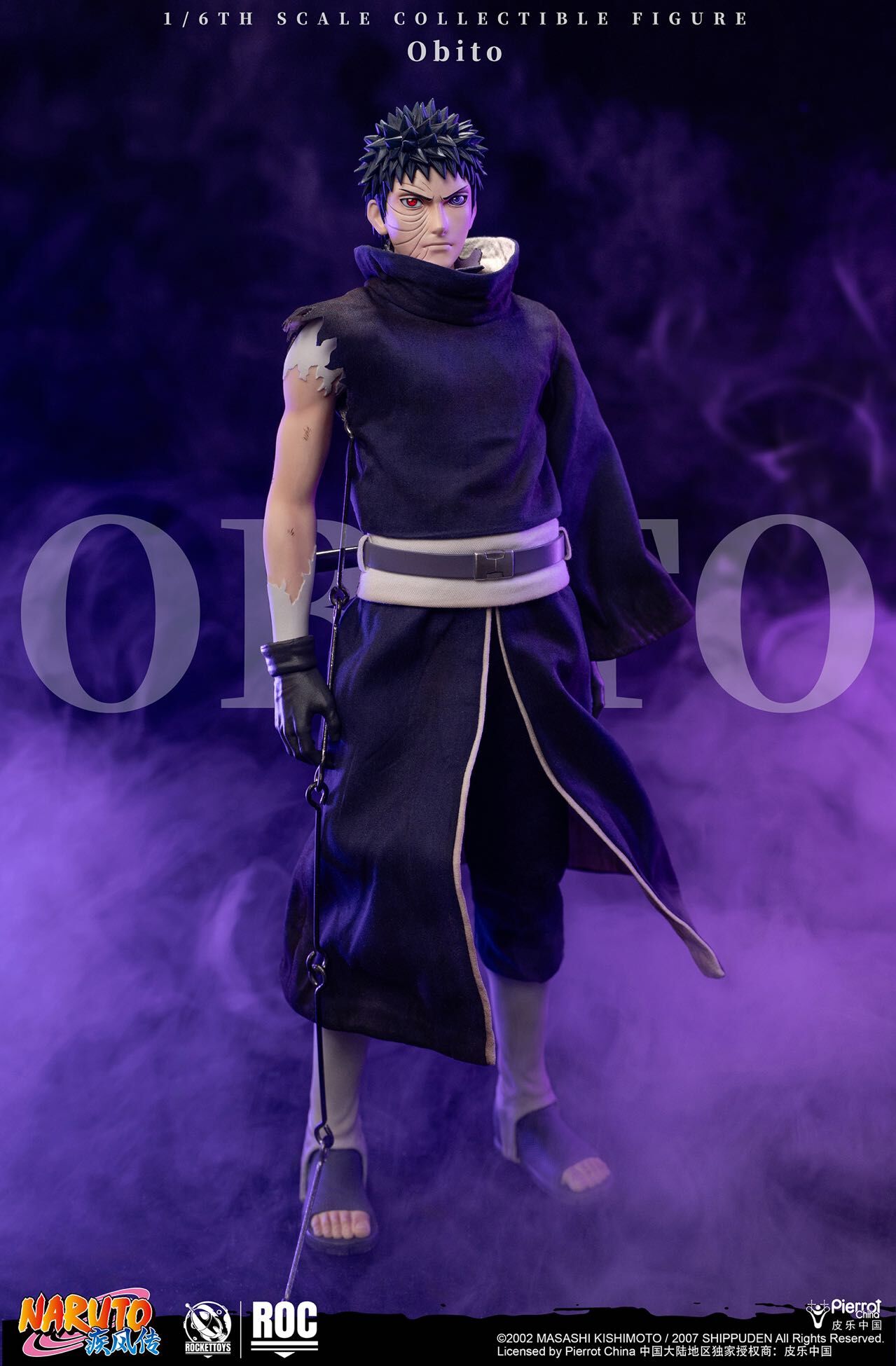 (預訂) Rocket Toys ROC-022 1/6 火影忍者疾風傳 Obito 宇智波帶土可動人偶(附特典)