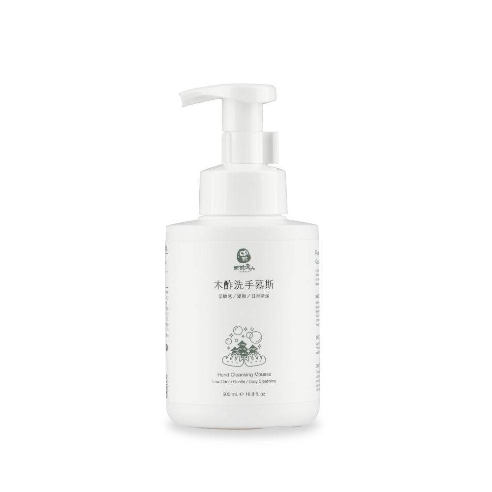 木酢洗手慕斯（無香日常型）500ml
