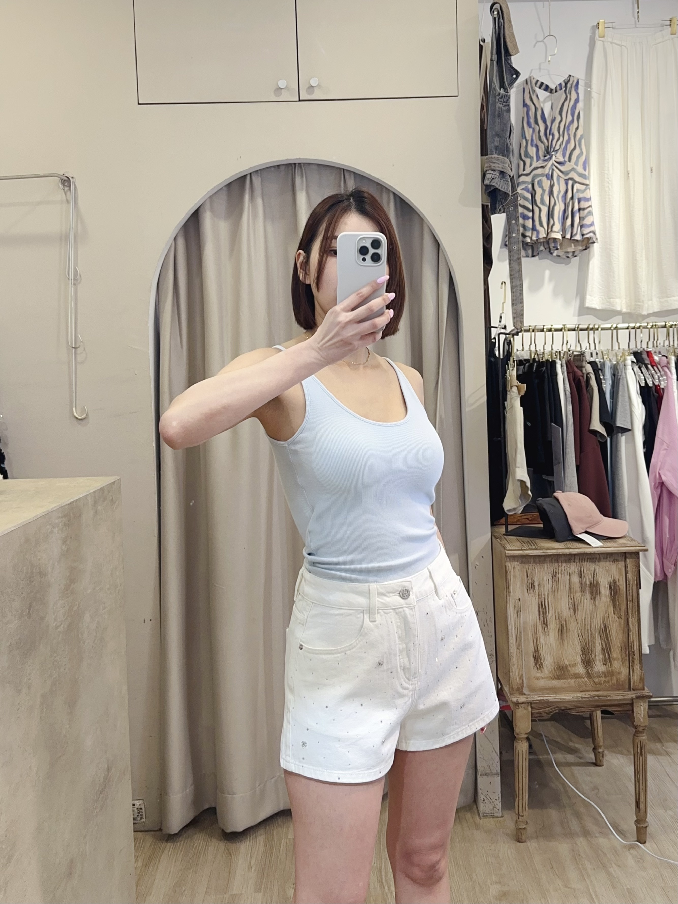 小香鑽牛仔短褲