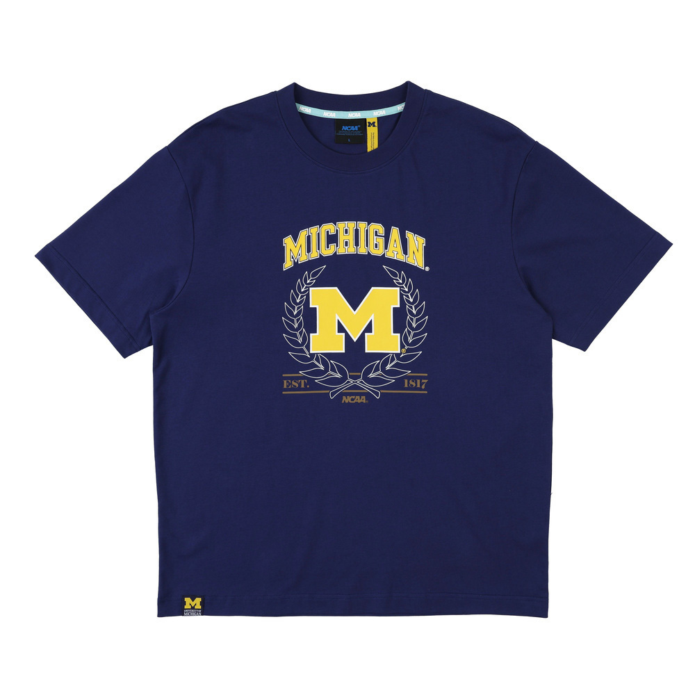 NCAA 短T 深藍 MCG 桂冠T 短袖 中性 7625101980