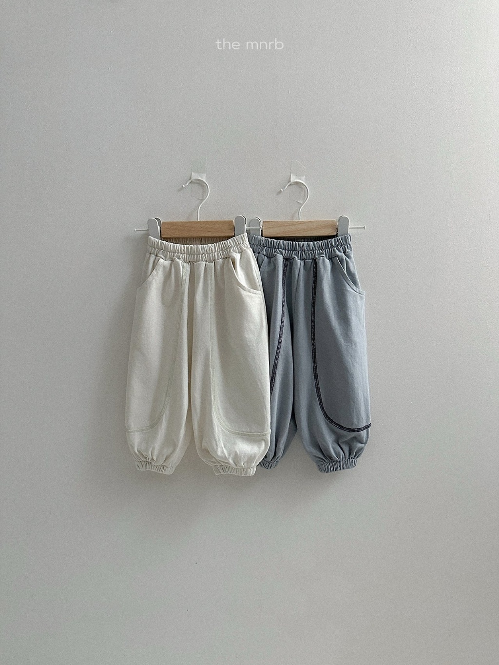 韓國🇰🇷Minirobe 車線運動風束口褲(S-XL)