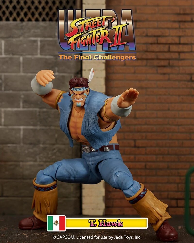 (預訂) Jada toys 35739 Ultra Street Fighter II: The Final Challengers T. Hawk 1/12 Figure
