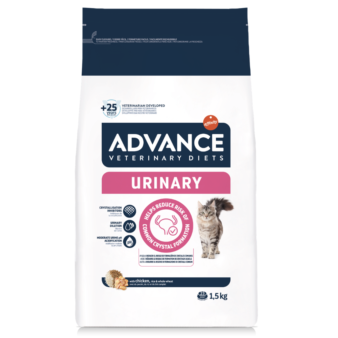 Advance 獸醫處方貓糧 (泌尿專用)1.5KG-3KG