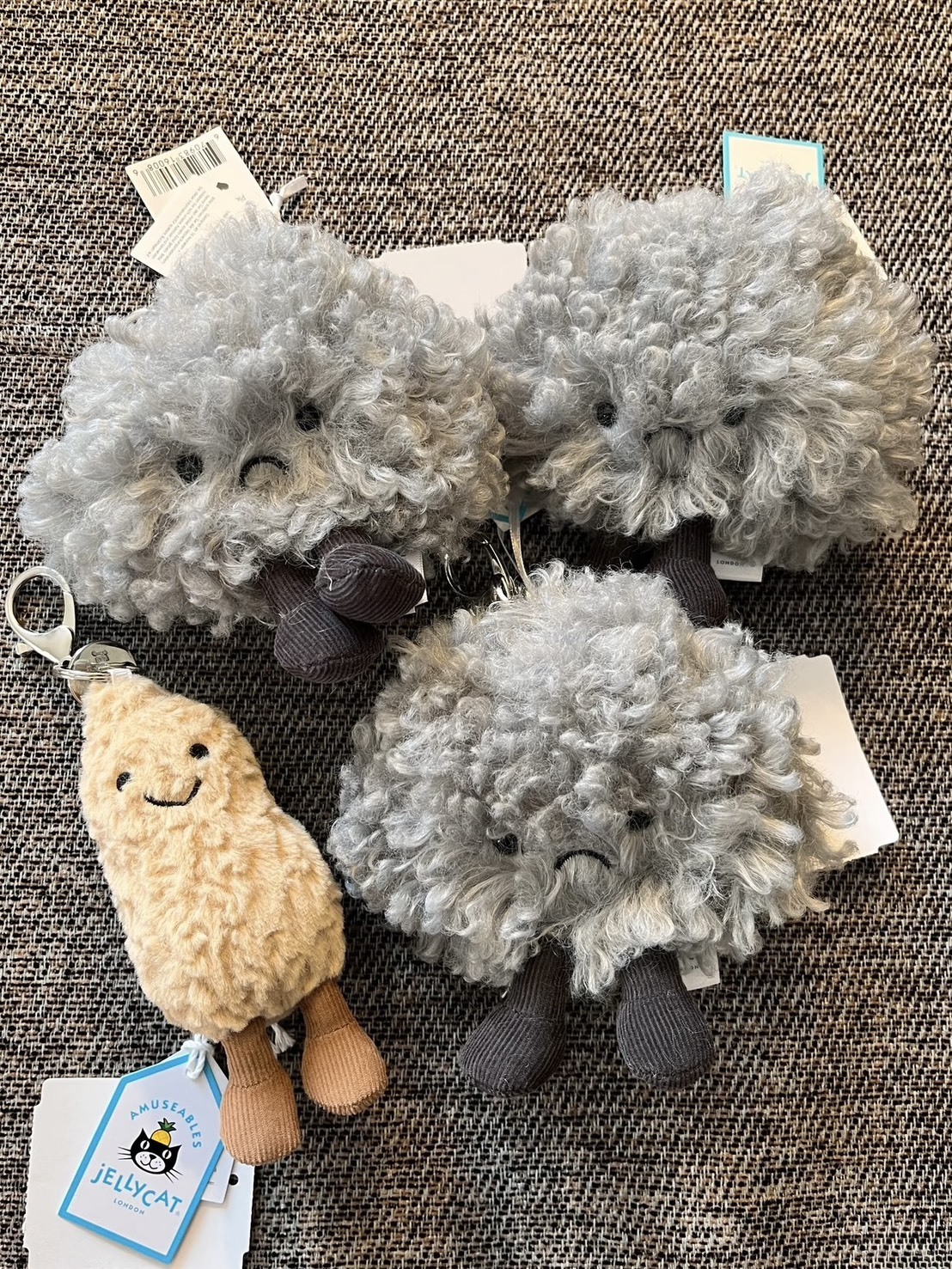 （預購）Jellycat Amuseables 系列 烏雲 絨毛吊飾 掛件