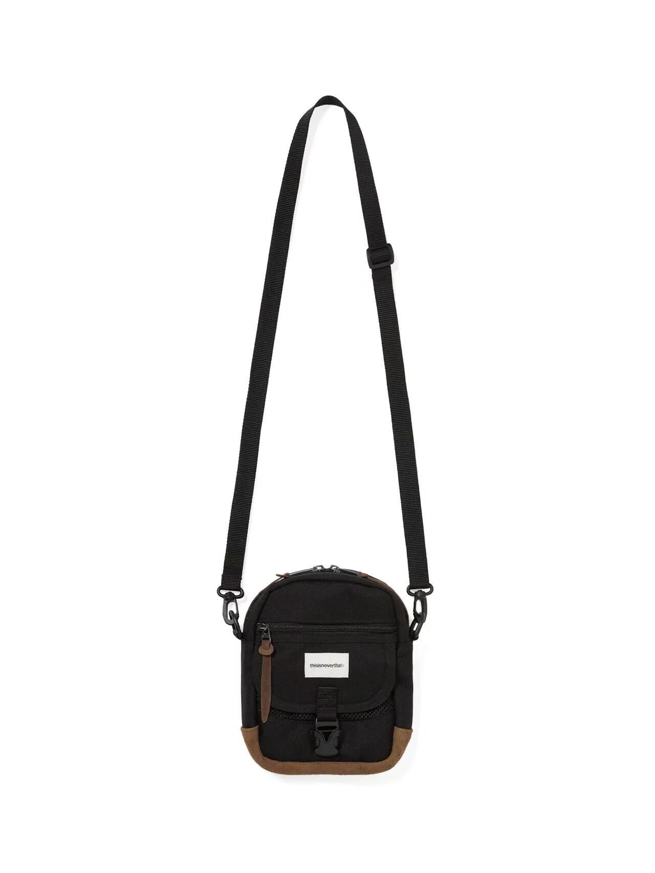 THISISNEVERTHAT T-LOGO SHOULDER BAG TN261WBASB02  BLACK