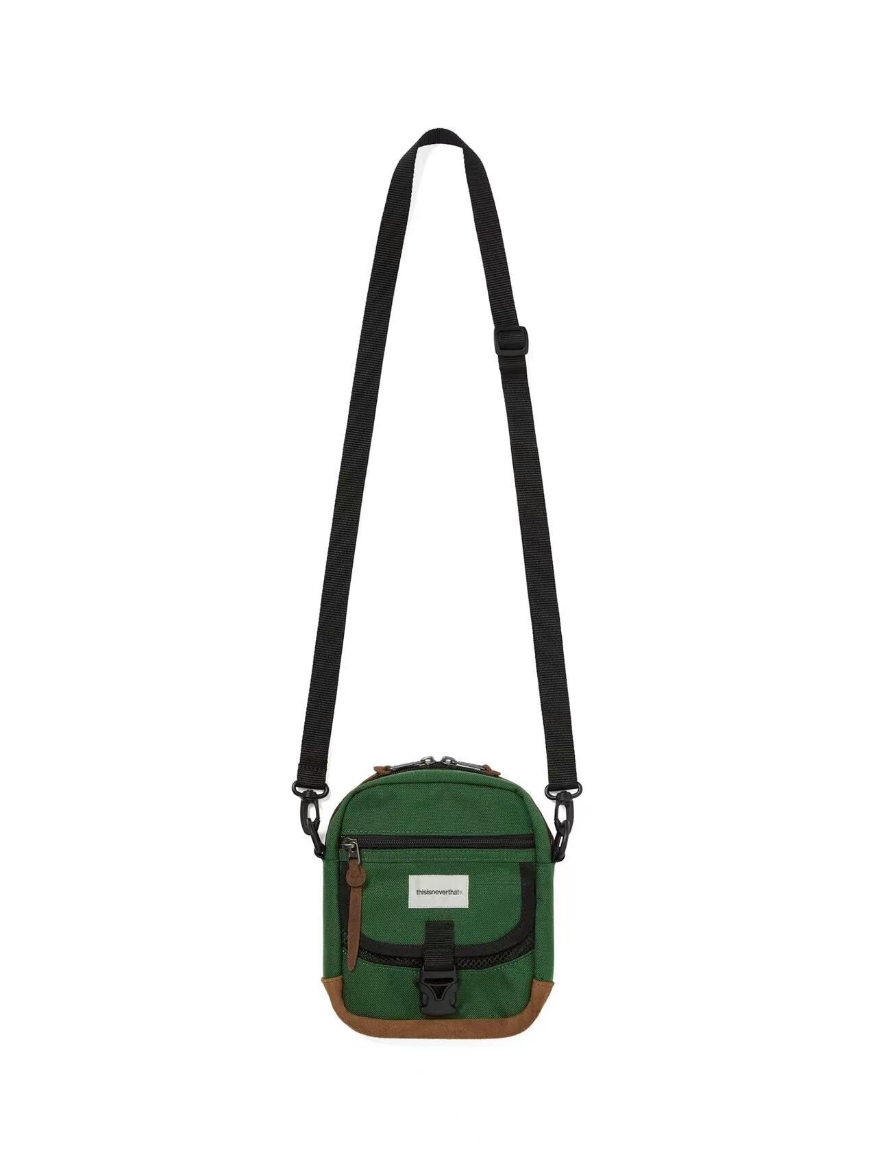 THISISNEVERTHAT T-LOGO SHOULDER BAG TN261WBASB02 GREEN