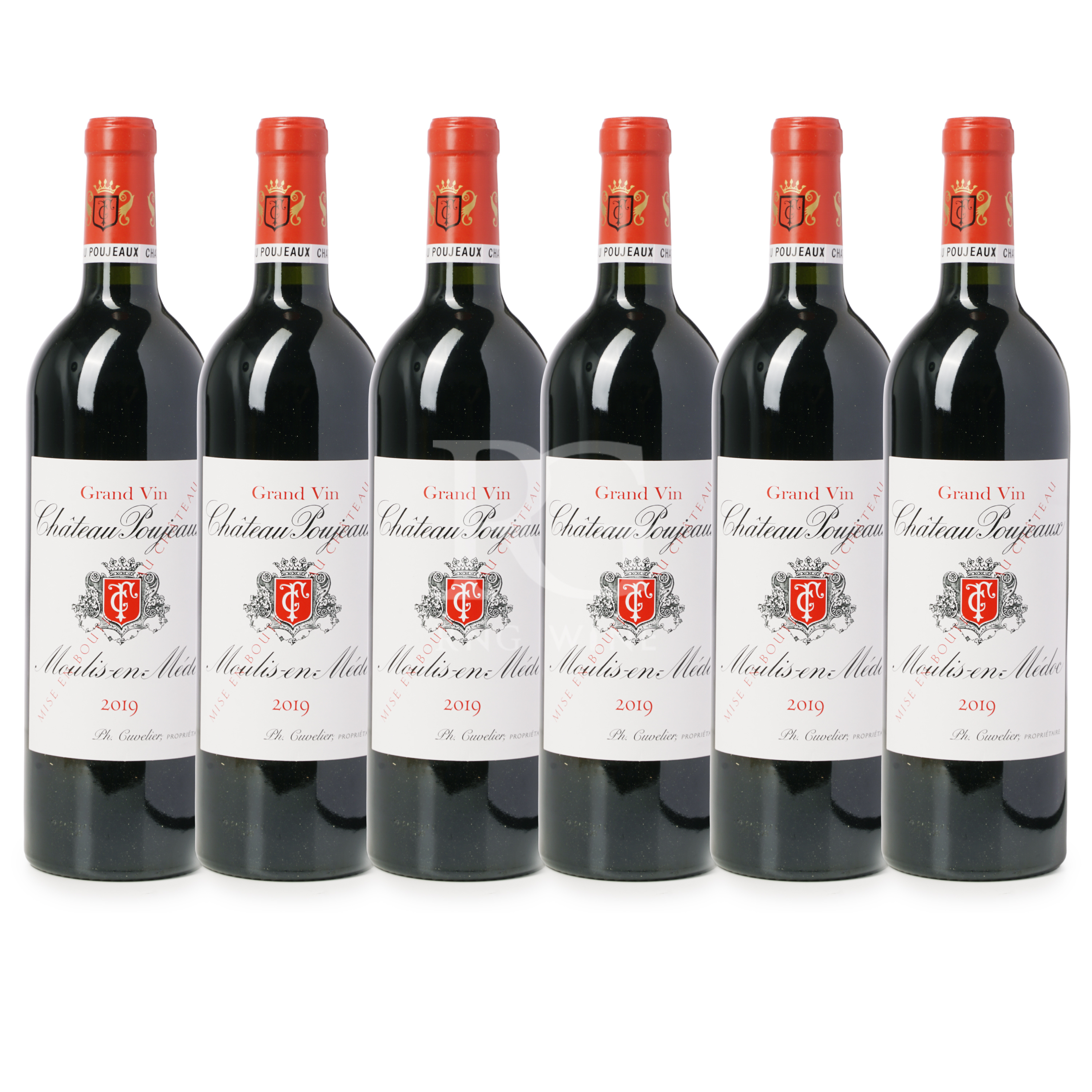 Chateau Poujeaux 2019 (WE96) - 6 Bottle Pack
