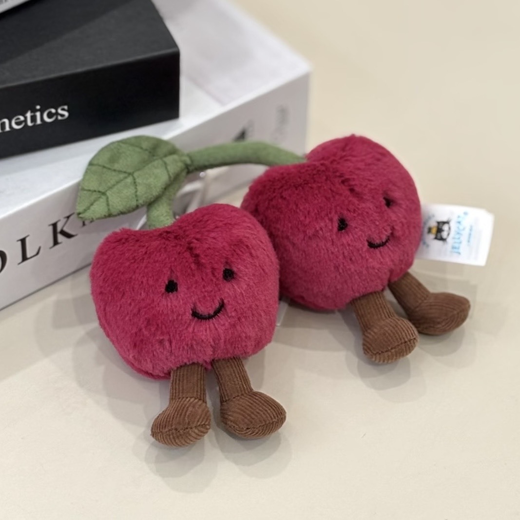 （預購）Jellycat  Amuseables 系列 櫻桃  絨毛吊飾 掛件