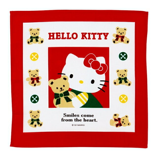 日本 Sanrio 懷舊經典款 方巾連手提收納夾