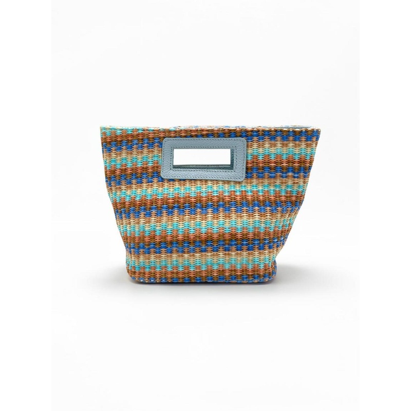 SMA-GGG0513-009 Cut-Out Handle SUEDE Light Blue (Multicolor) (A9)