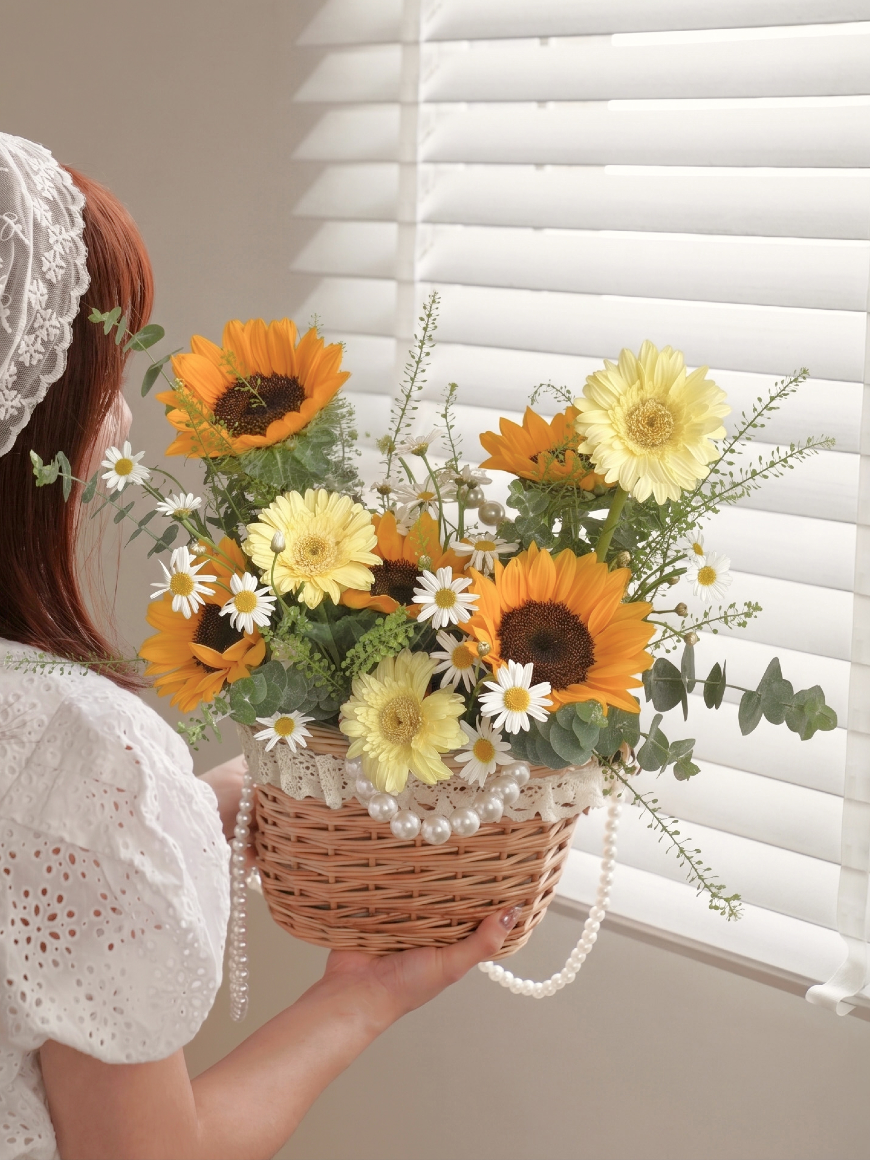 𝒲𝒽𝒶𝓉 𝒾𝓃 𝓂𝓎 𝒷𝒶𝑔！ Stylish Flower Bag – Graduation Flower