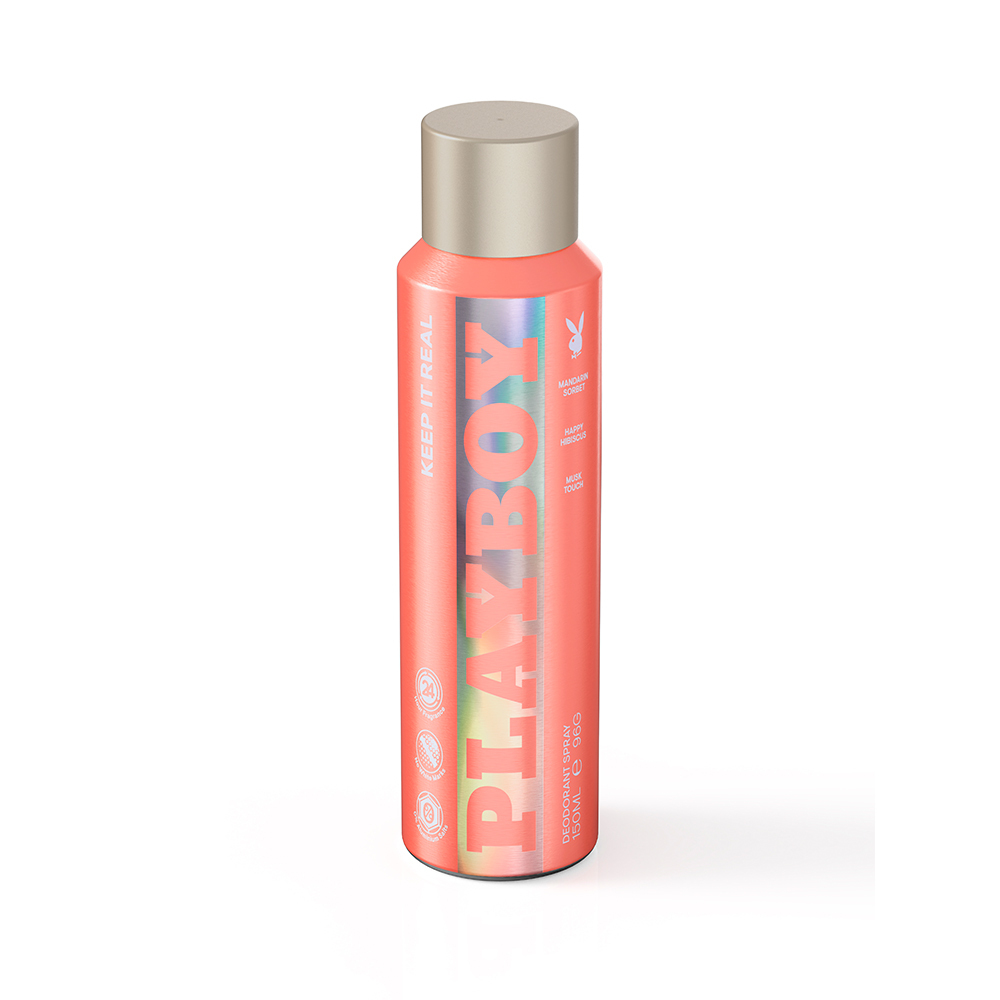 【GISH Beauty】PLAYBOY 真我女神女性體香噴霧 150ml