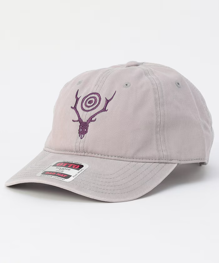 South2 West8｜Strap Back Cap - S&T Emb."GREY"