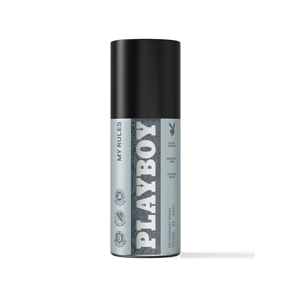 【GISH Beauty】PLAYBOY 唯我獨尊男性體香噴霧 150ml