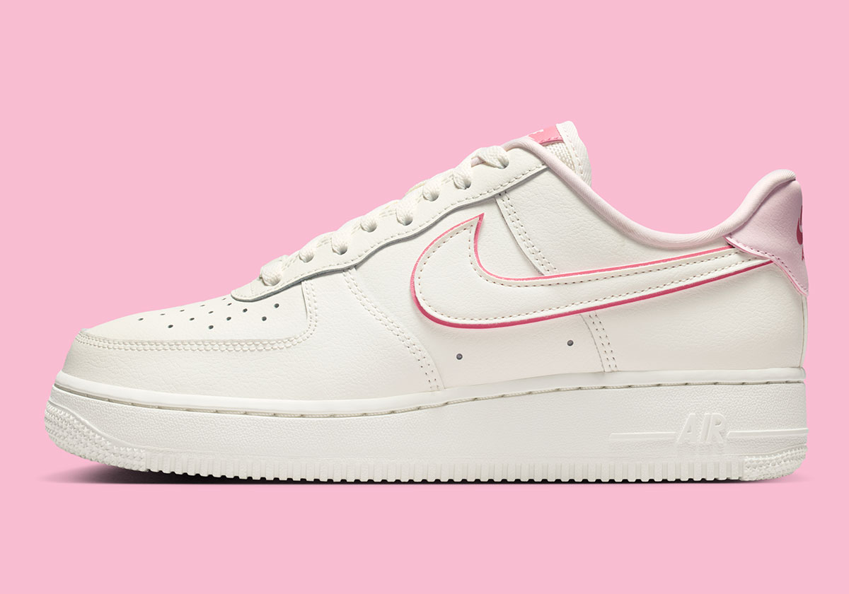 【預訂】 NIKE AIR FORCE 1 奶油白粉邊-WOMEN