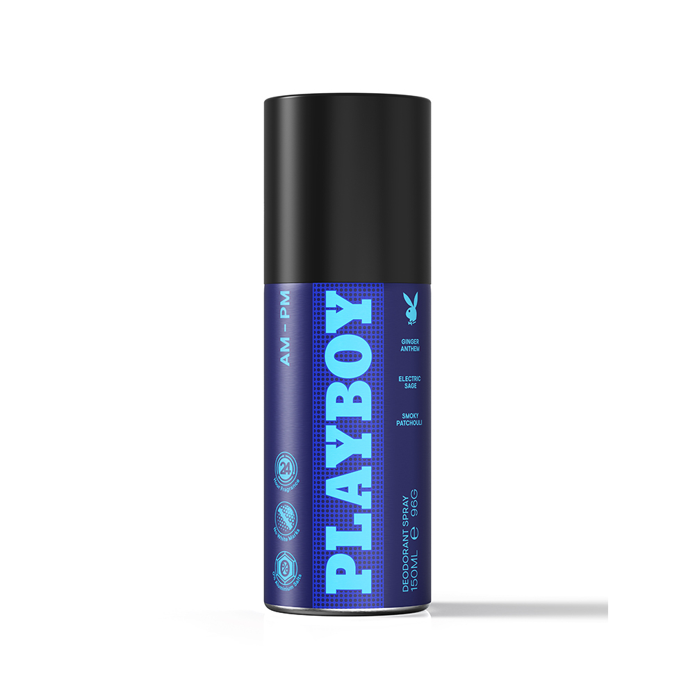 【GISH Beauty】PLAYBOY 晝夜不羈男性體香噴霧 150ml