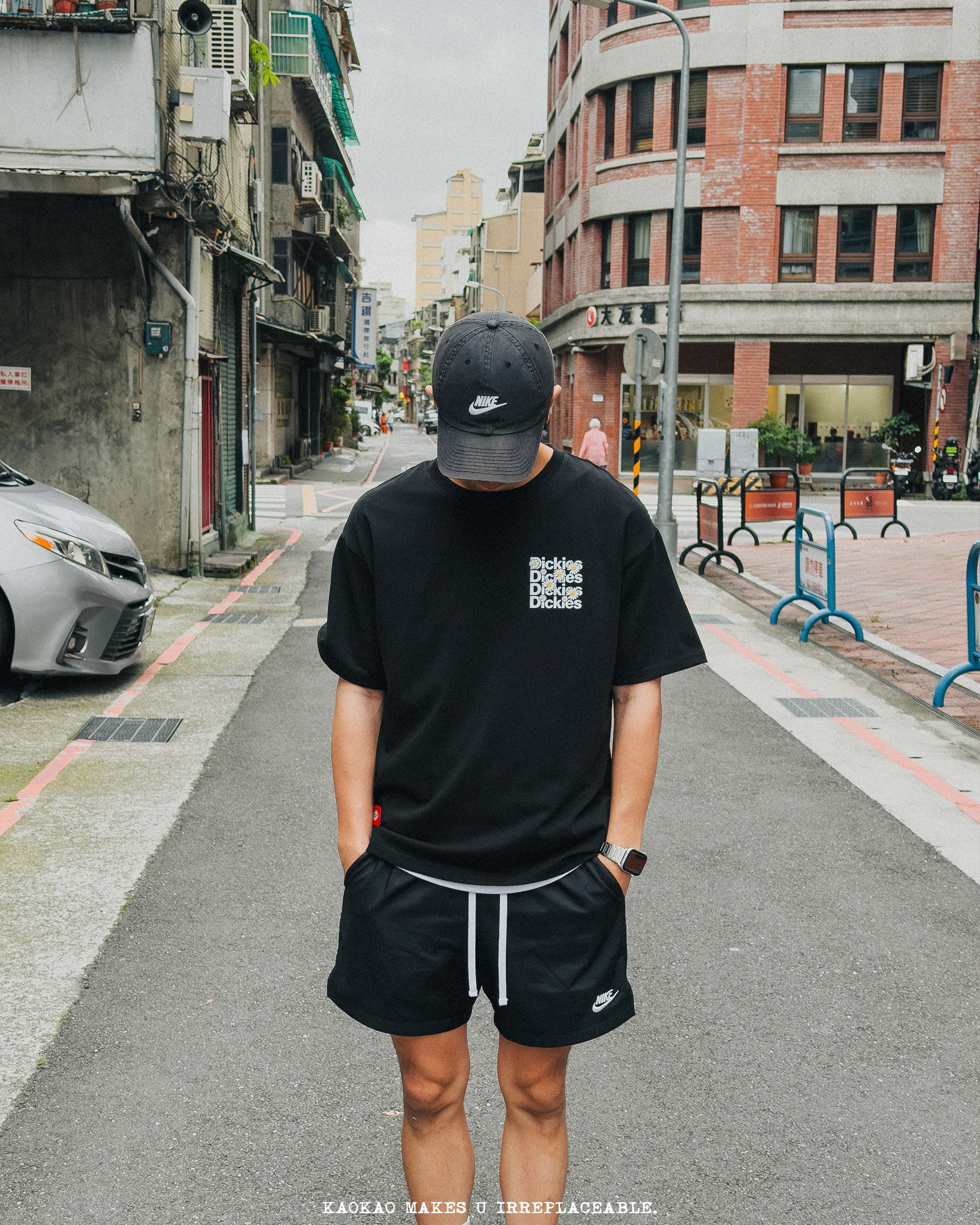 現貨 Dickies 復古 厚磅 320g 小雛菊 大字 短T