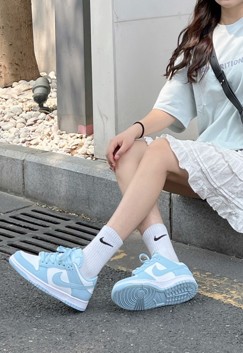 <長的清爽價格也清爽🧊>Nike Dunk Low 冰川水藍