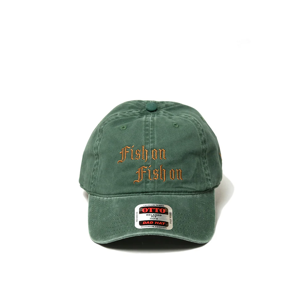 South2 West8｜Strap Back Cap - FISH ON "GREEN"