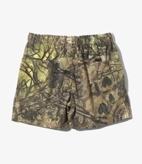 South2 West8｜Belted Short - Nylon Tussah "Camouflage"