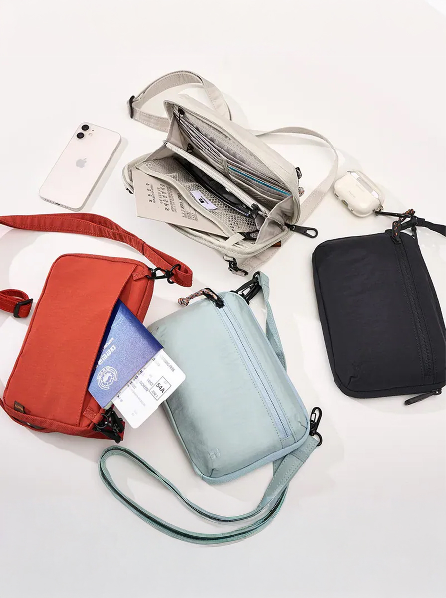 [防盜銀包] 韓國Branden｜Safe Plus Wallet Bag｜RFID護照卡片多格