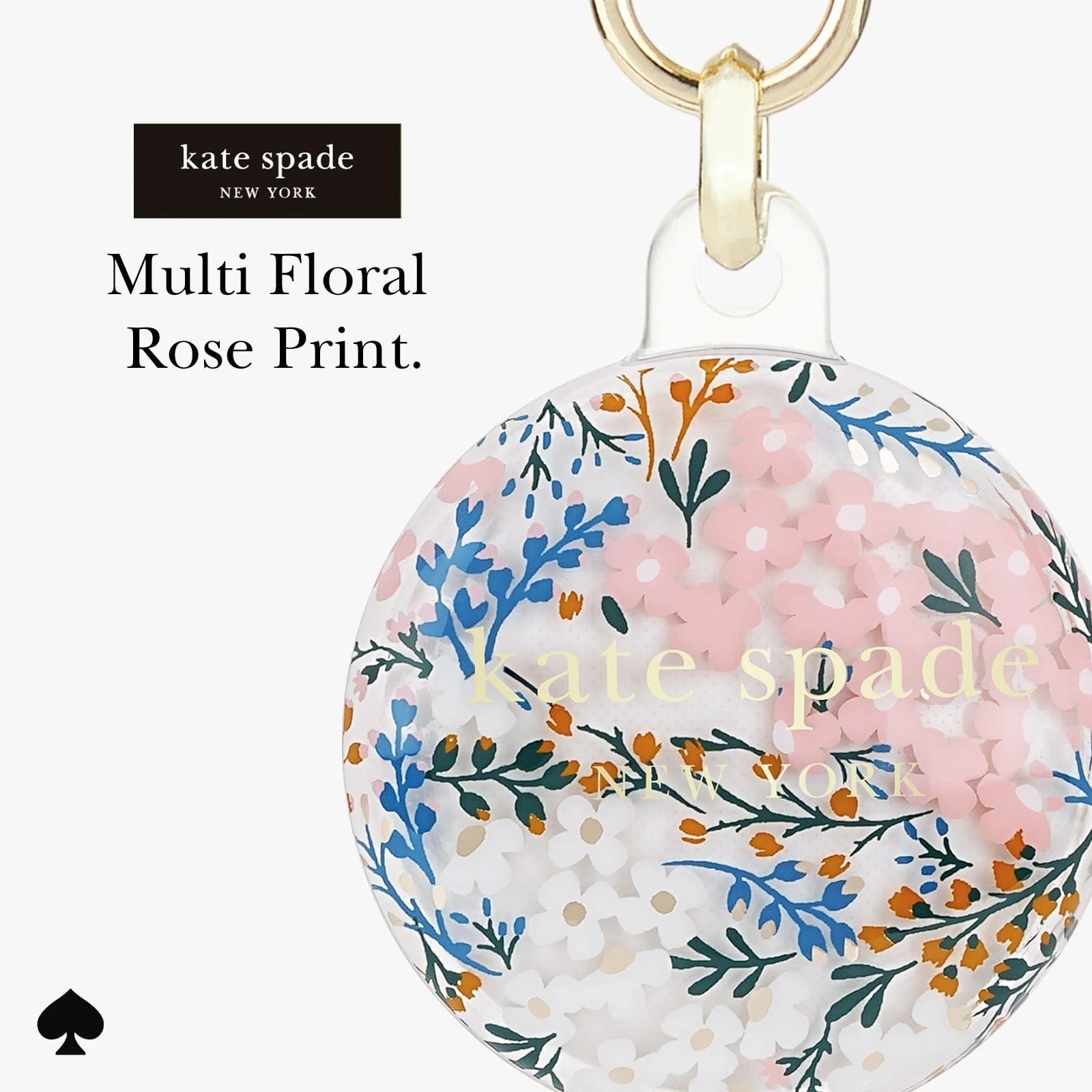 Kate Spade AirTag 保護套 秘密花園