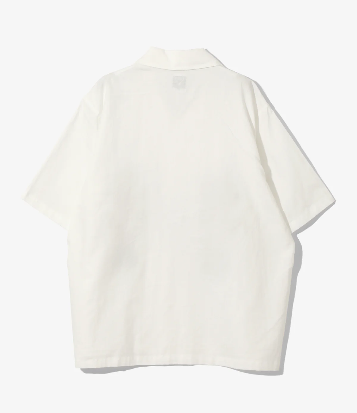 South2 West8｜Cabana Shirt - Flower Embroidery "A-WHITE"