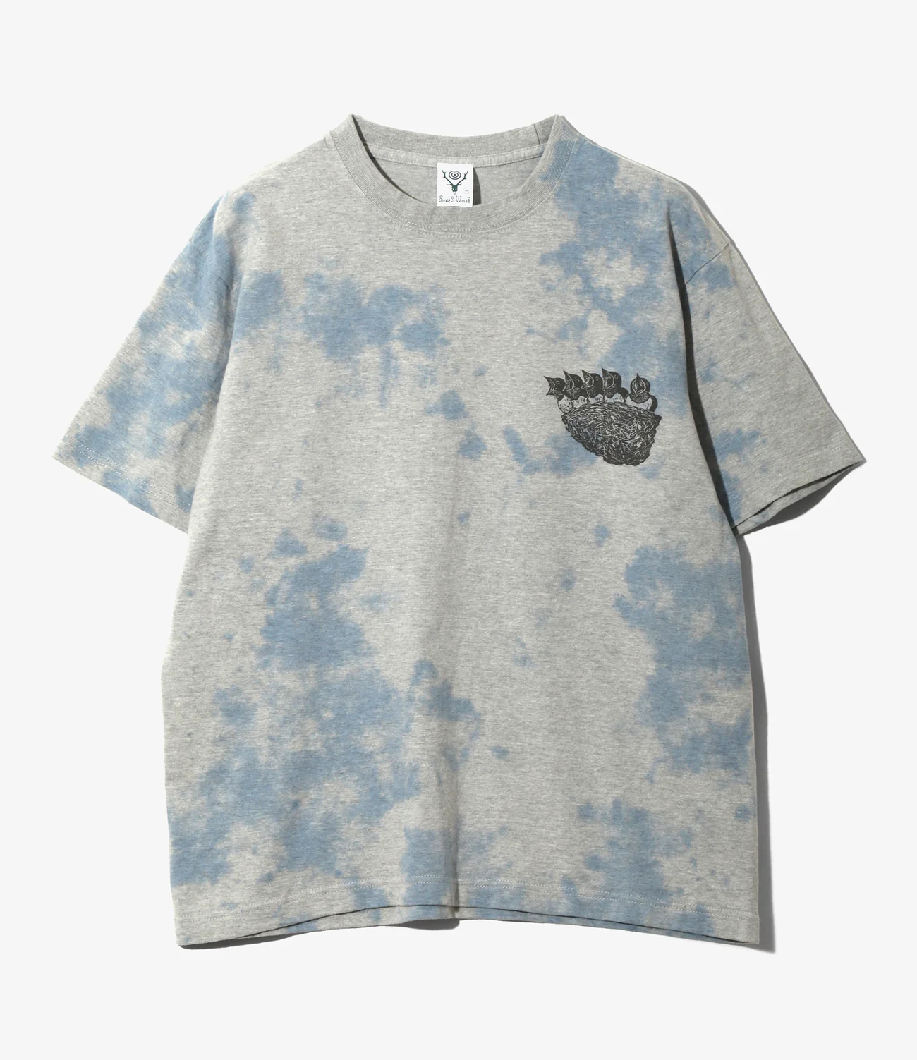 South2 West8｜South2 West8 x F.KITAMURA S/S Tee - C/PE Jersey / Swallow "BLUE"