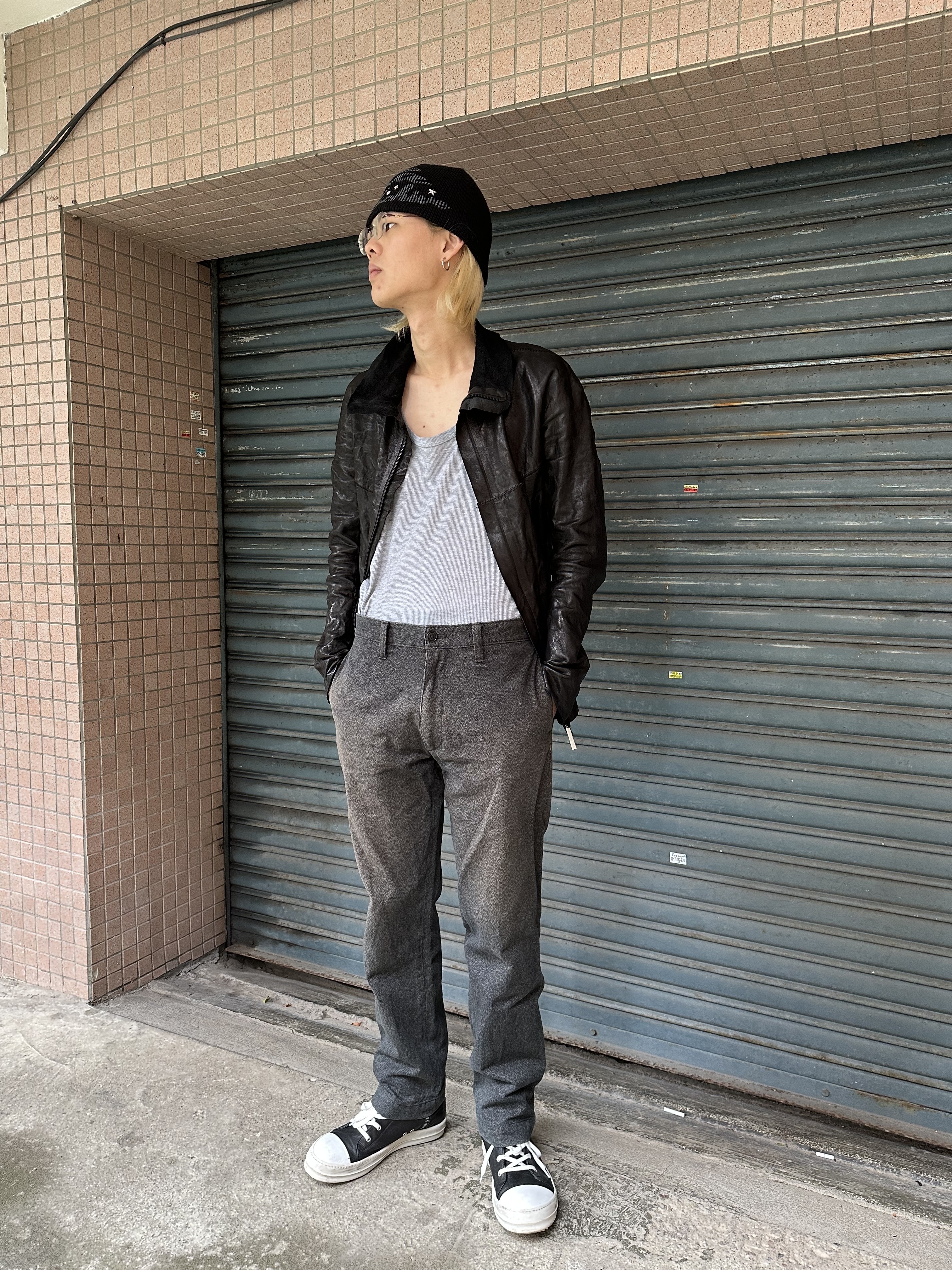 WTAPS  Black Covert Cloth Work Pant (MADE IN JAPAN)