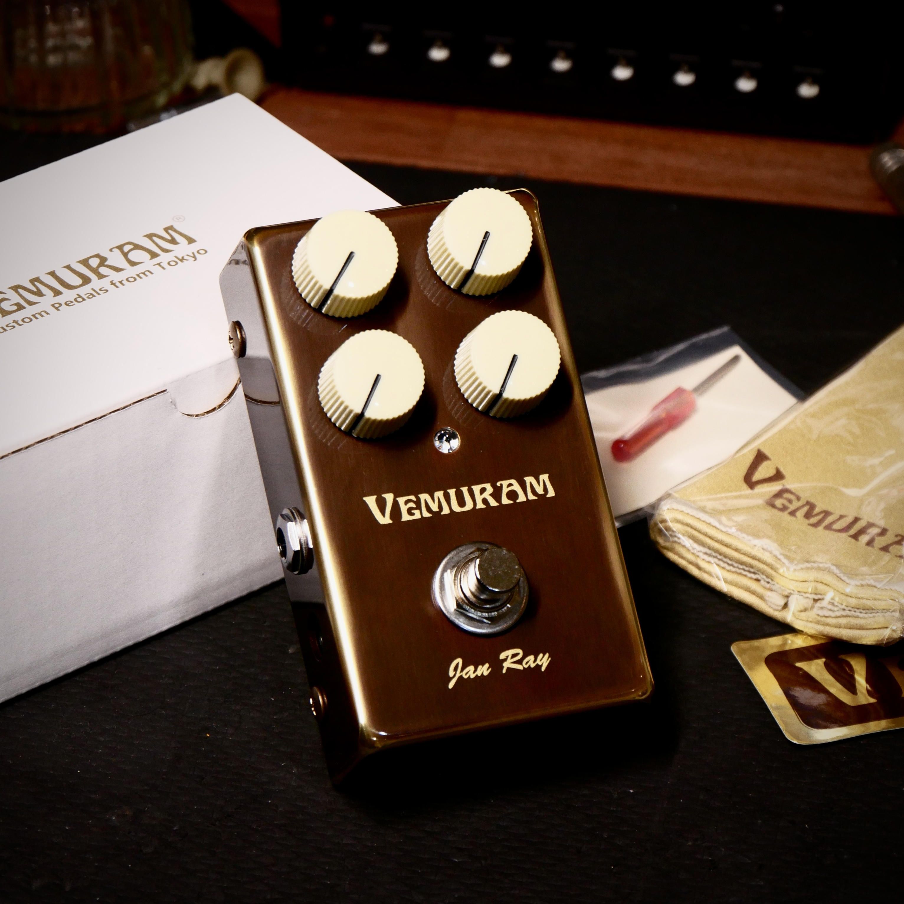 VEMURAM Jan Ray｜經典Boutique Low Gain Overdrive