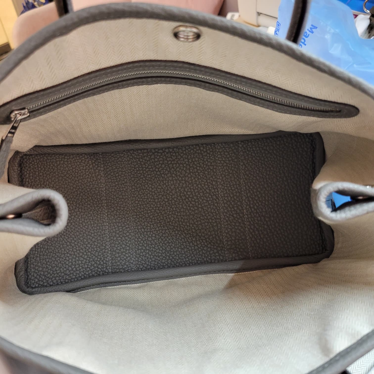 Hermes garden party 30 0L Gris Meyer CK 積雨雲灰銀扣