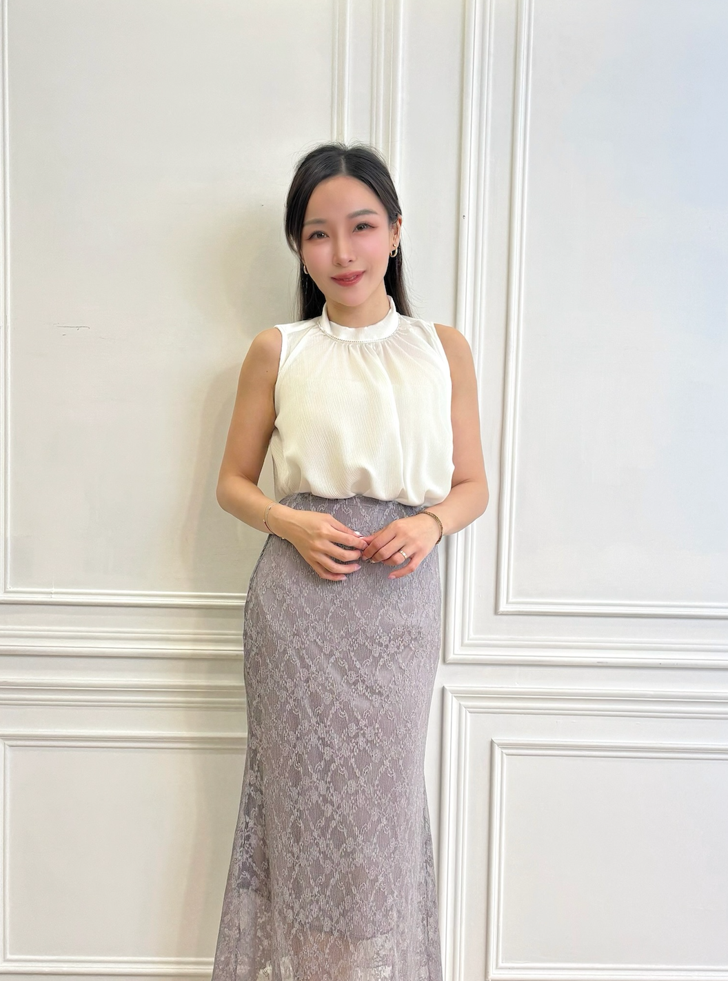 極緻細緻!絕美蕾絲魚尾裙