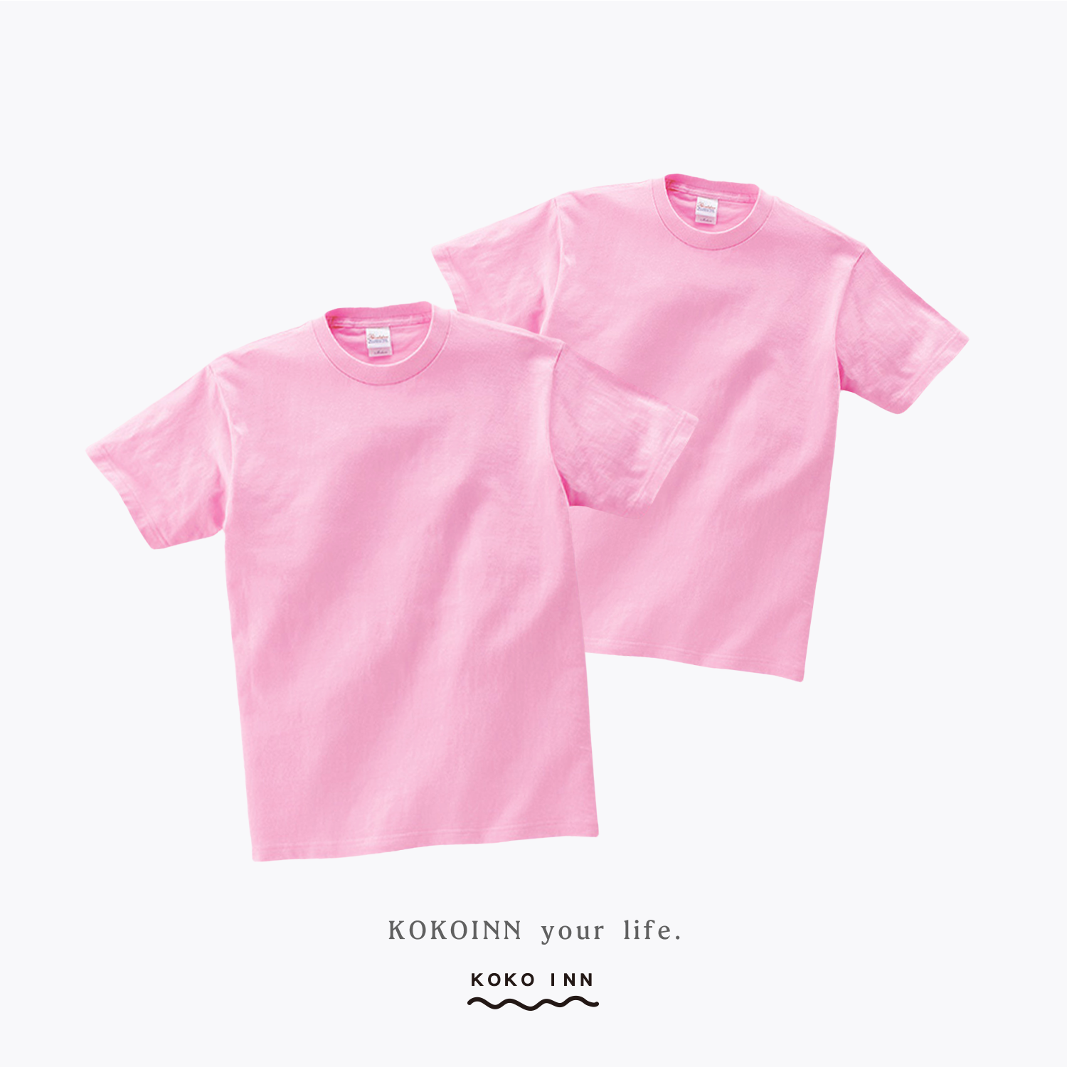 日本 Printstar 粉紅絕版色 TEE