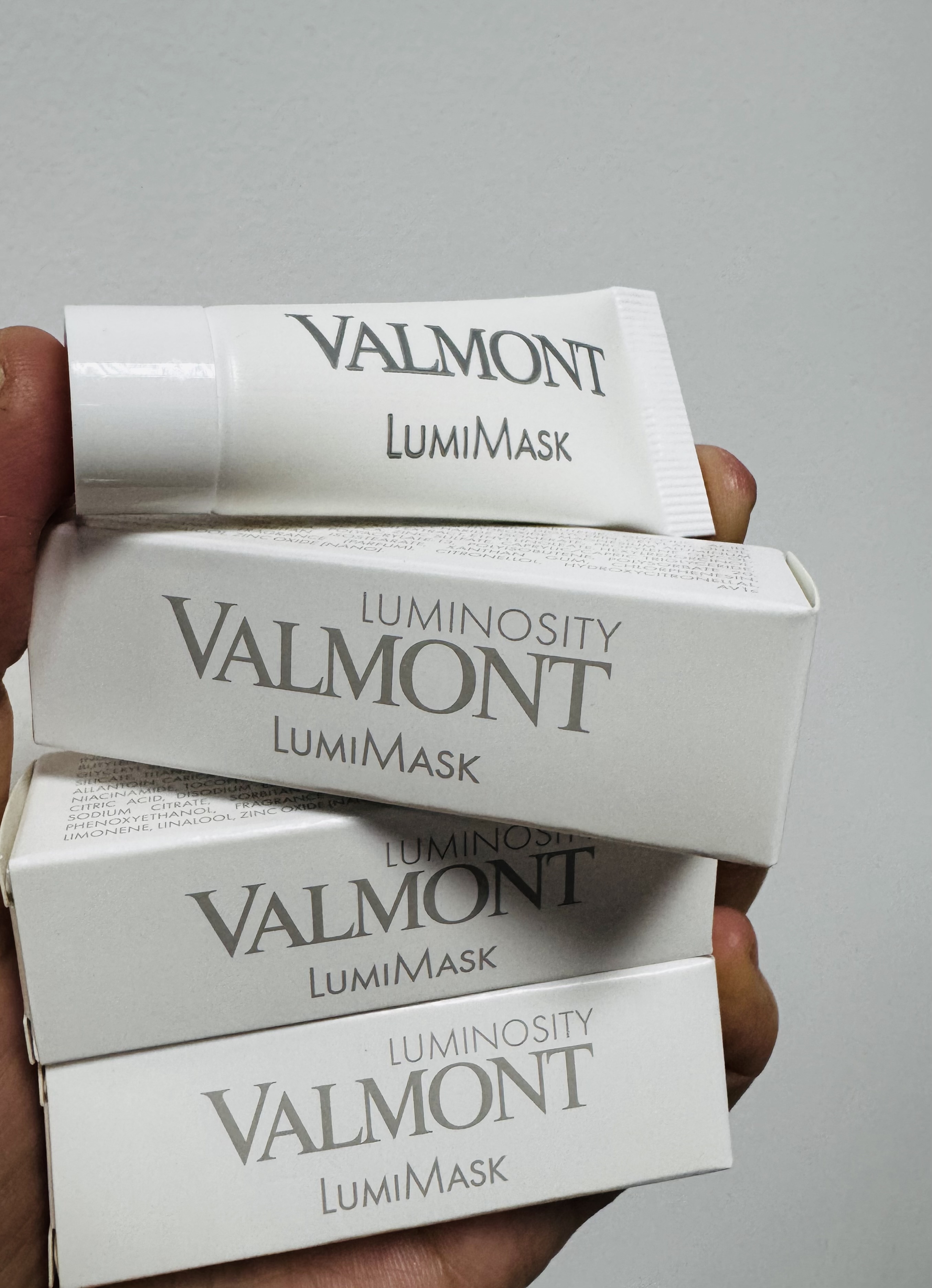 VALMONT LUMI MASK 煥顏美白面膜5ML 1套2枝$98，2套起$95