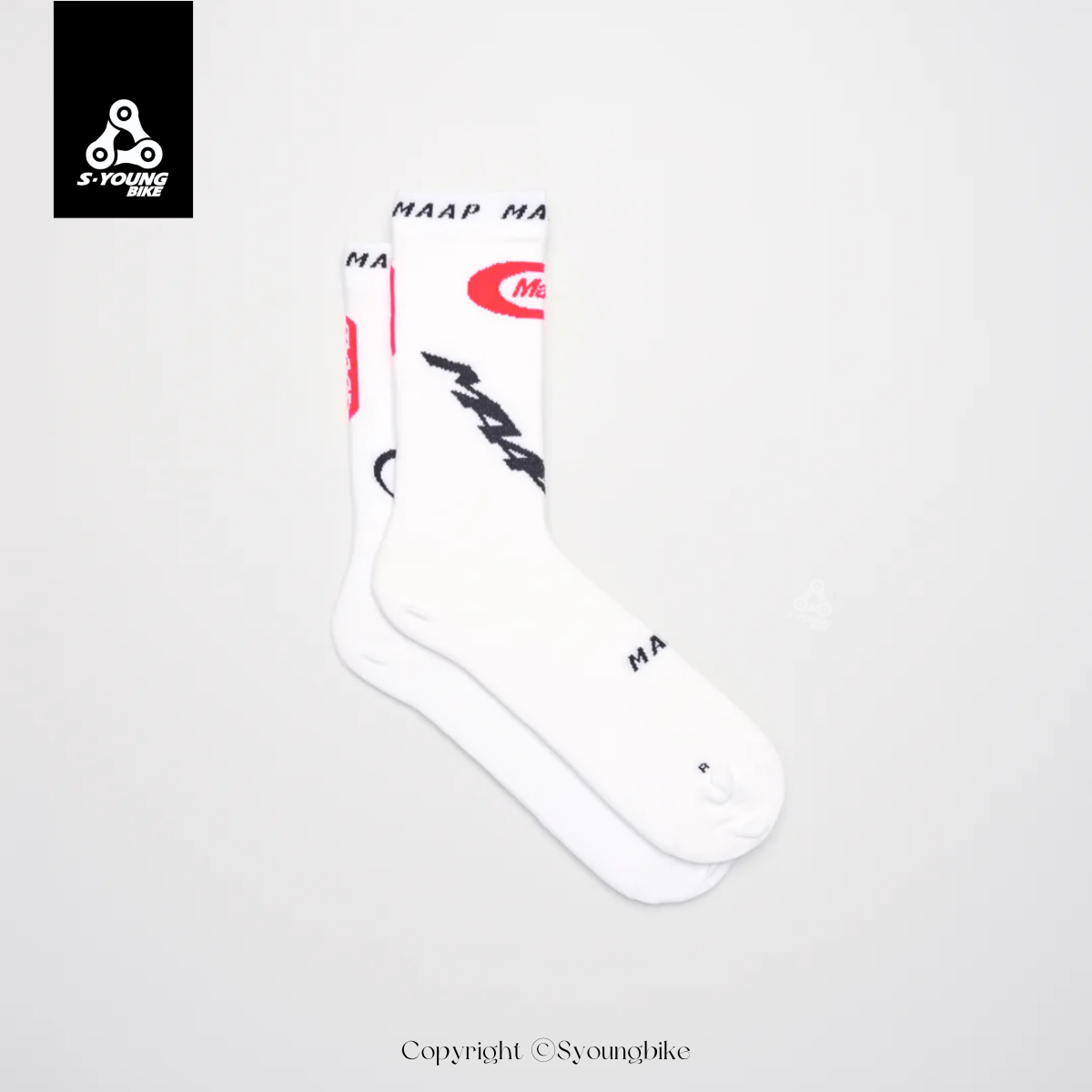【MAAP】Spectrum Team Sock 車襪 / White